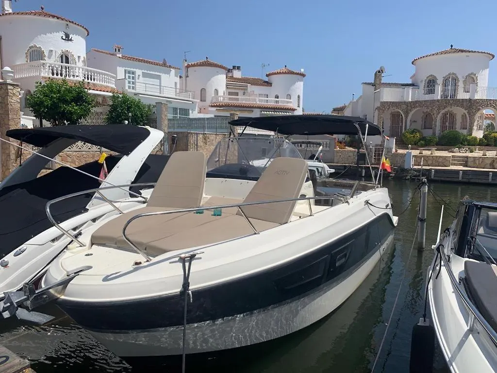 Willa Casa Serenity Au Canal Avec Piscine Et Amarre Empuriabrava Hiszpania